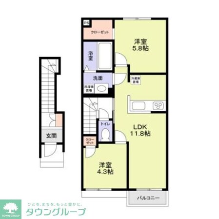 (仮称)足立区六木3丁目計画の物件間取画像
